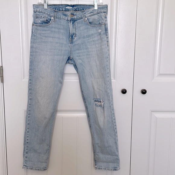 WOMENS HIGH RISE OLD NAVY BOYFRIEND JEAN - Picture 3 of 3